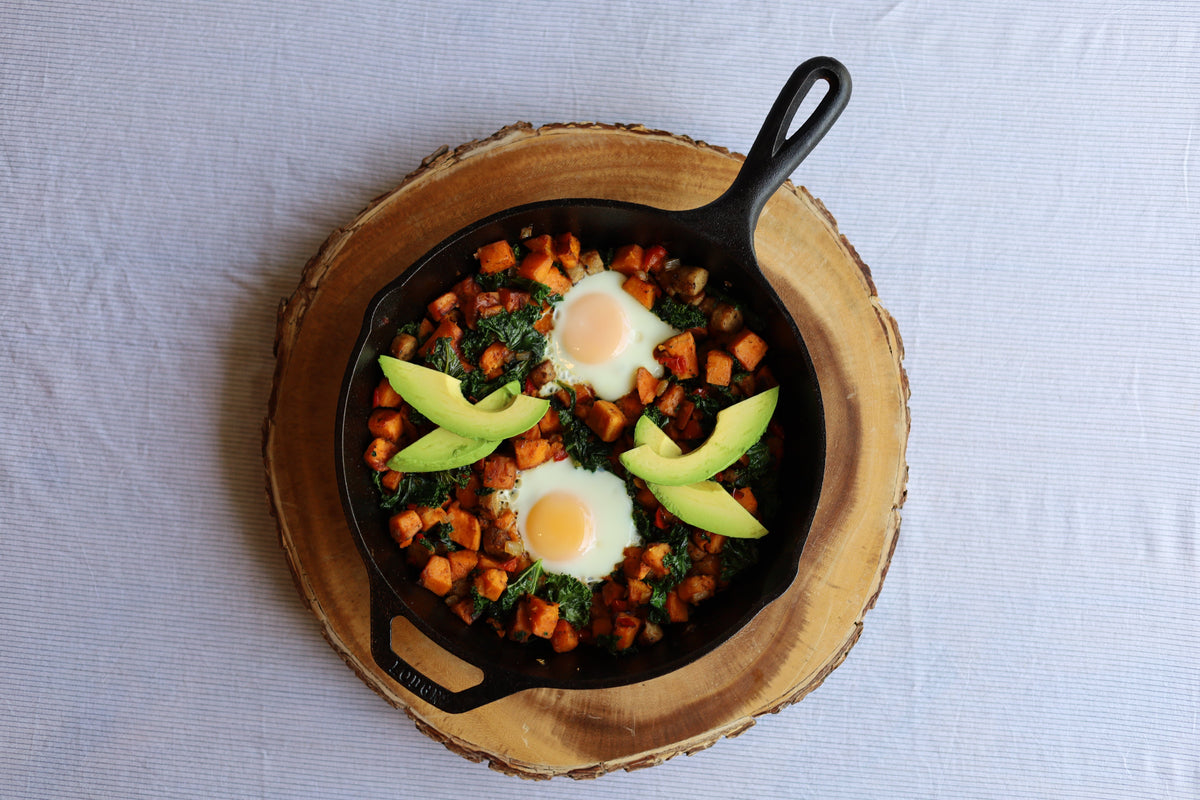 Recipe 3: Sweet Potato & Kale Hash