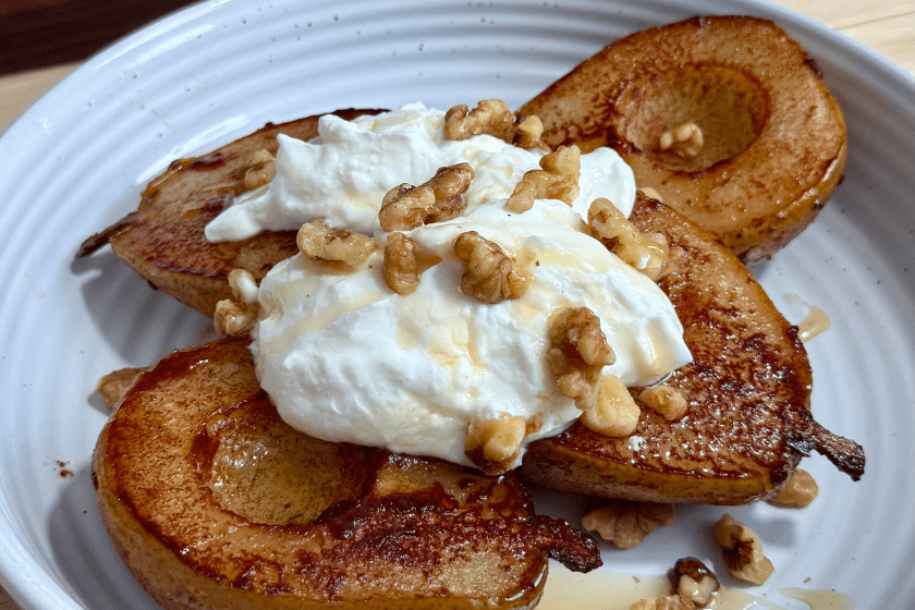 Recipe 7: Healthy Warm-Spiced Baked Pears