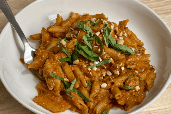 Recipe 11: Creamy Red Pepper & Miso Pasta