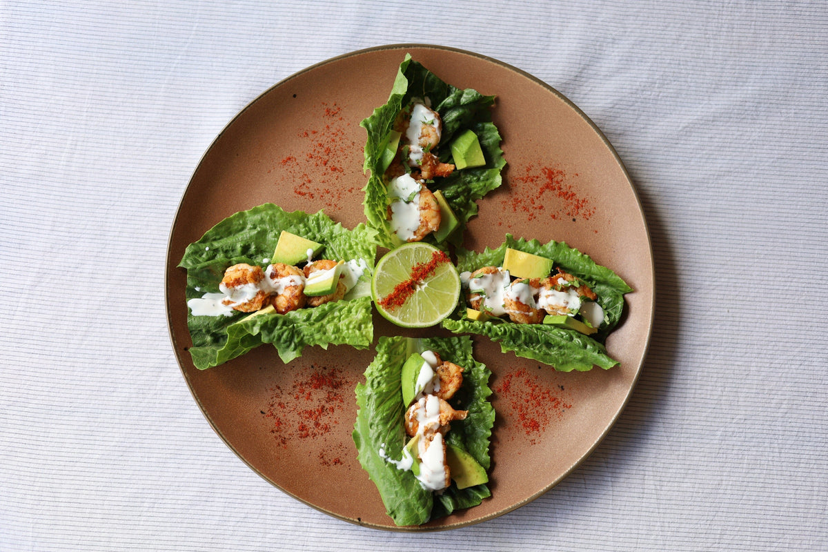 Recipe 5: Chili-Lime Shrimp Lettuce Wraps