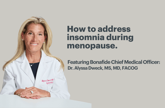 Dealing with Menopause Insomnia