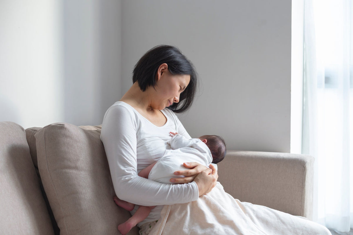 Mom Breastfeeding baby