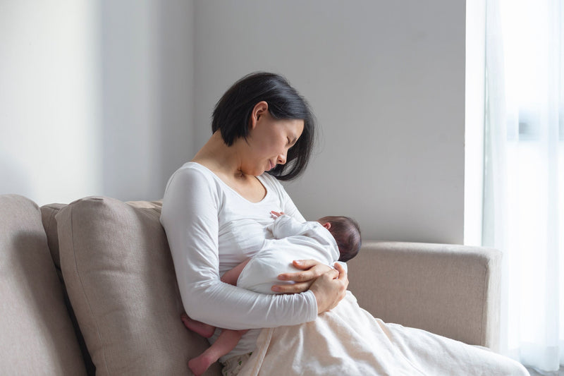 Mom Breastfeeding baby