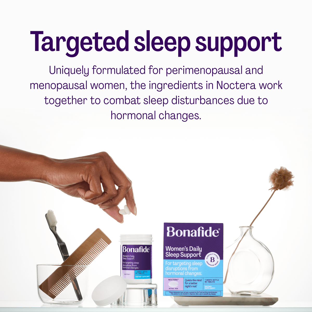 Noctera by Bonafide — formulated for menopausal sleep disruption