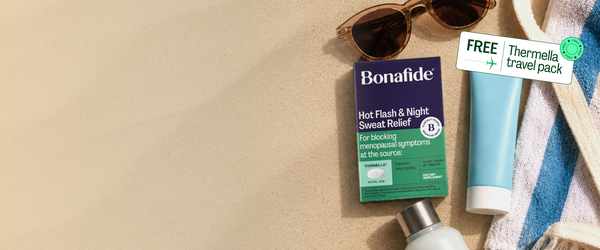 Thermella for Hot Flash Relief in the sand