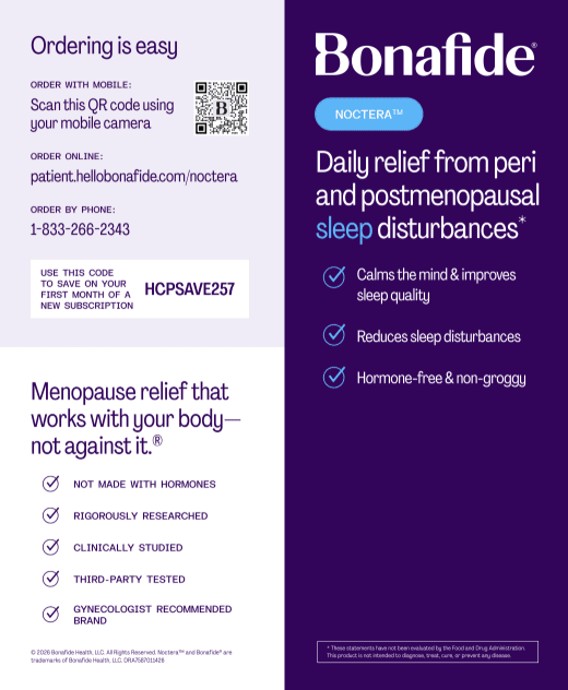 Bonafide Noctera Patient Brochure (pack of 25)