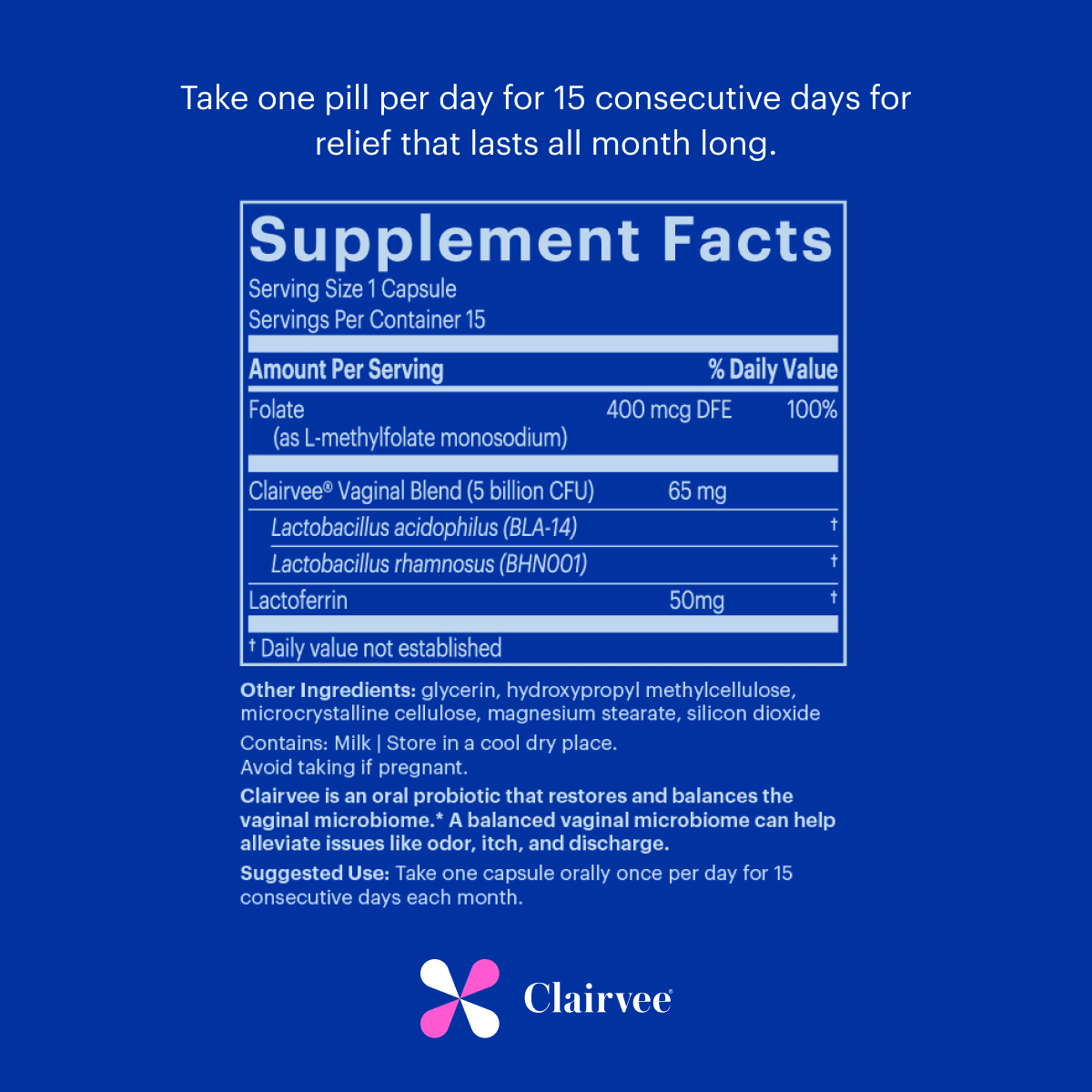 Thermella™, Serenol™, and Clairvee® 3 Month Plan