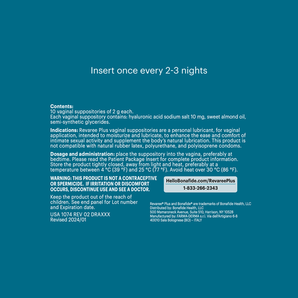 Revaree® Plus and Serenol™
