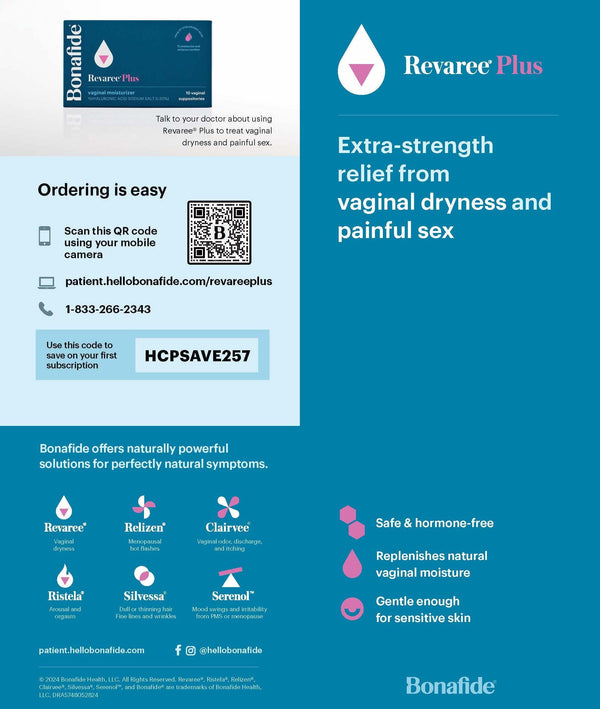 NEW Revaree Plus Patient Brochure (25/pack)