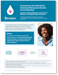 Revaree NAMS 2020 Patient Satisfaction Reprint Carrier (25/Pack)